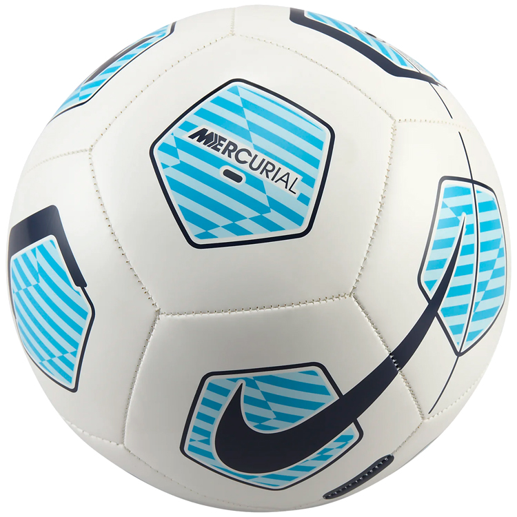 Minge fotbal Nike FZ3036-100 / Marimea 5 / Alb-albastru deschis photo 1